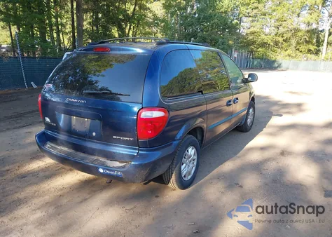 2002 Dodge Caravan Sport from USA, damaged, VIN 1B4GP45342B636073